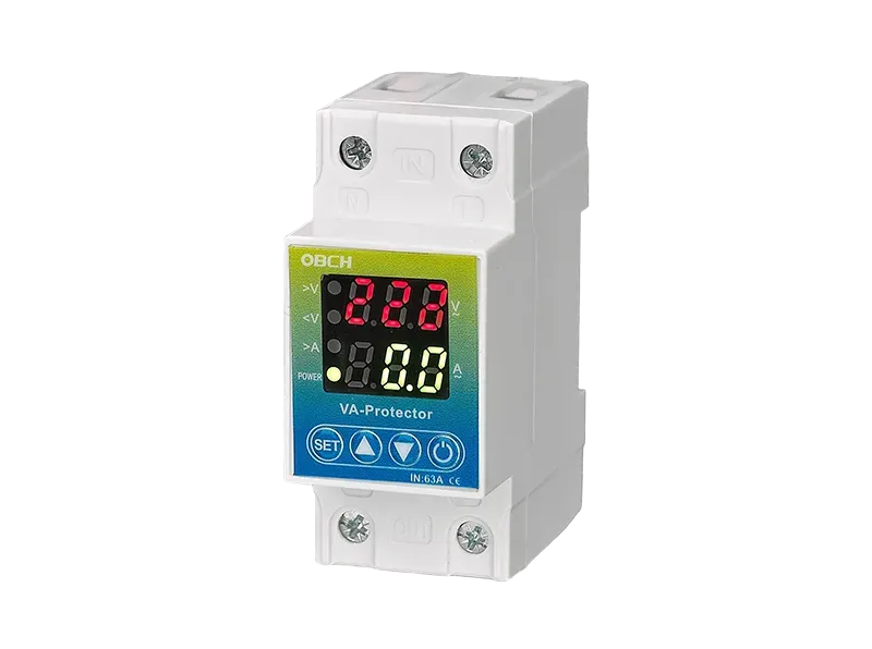 OBS7-4 Dual Display Blue and Green Signage OBCH Digital voltage/current protector