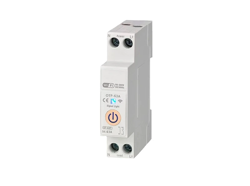 OT orange (neutral) Smart Tuya WIFI breaker remote control