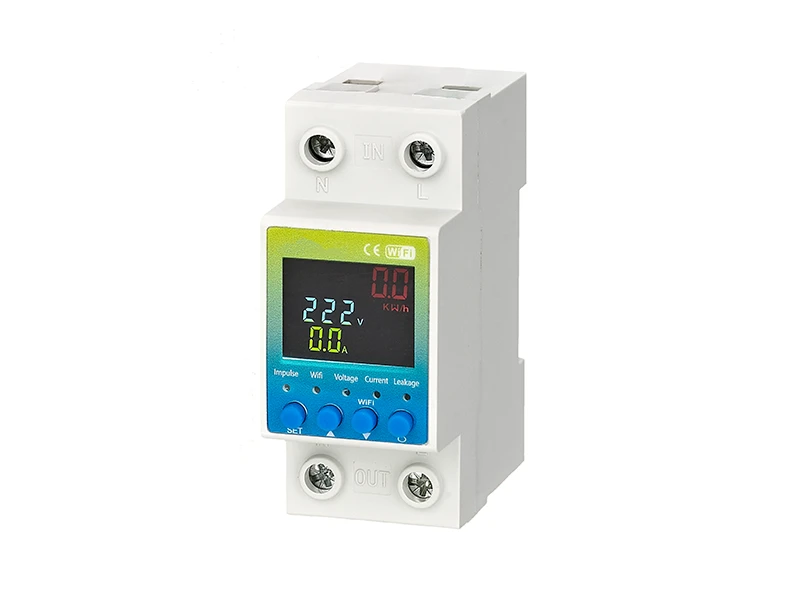 WiFi 2P-1 Color Smart Tuya WIFI protector 2P + N