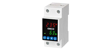 OBS7-6-VA/1P+N/63A 63A Digital Voltage Current Protector 1P+N