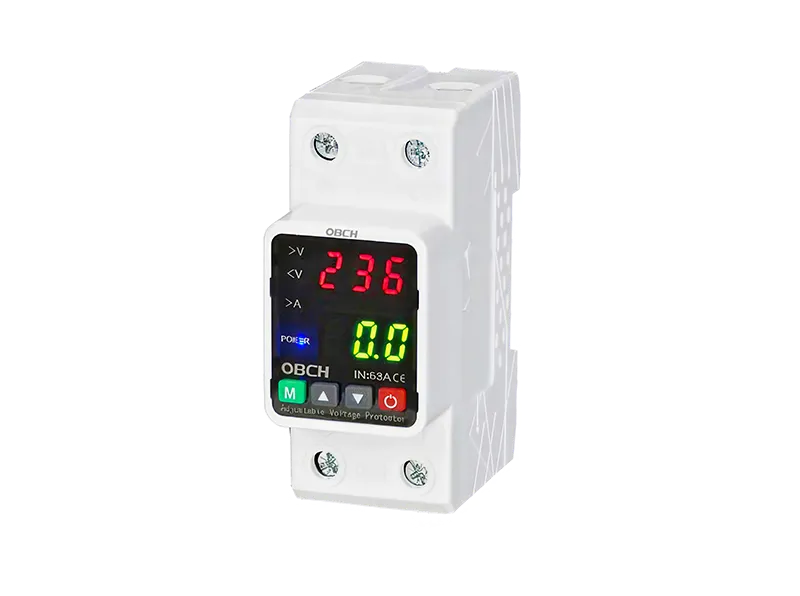 OBS8-VA/1P+N Digital voltage/current protector