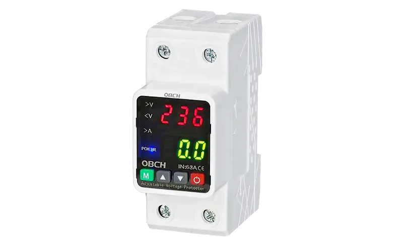 OBS8-VA/1P+N Digital voltage/current protector